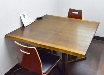 ミーティングスペースの写真