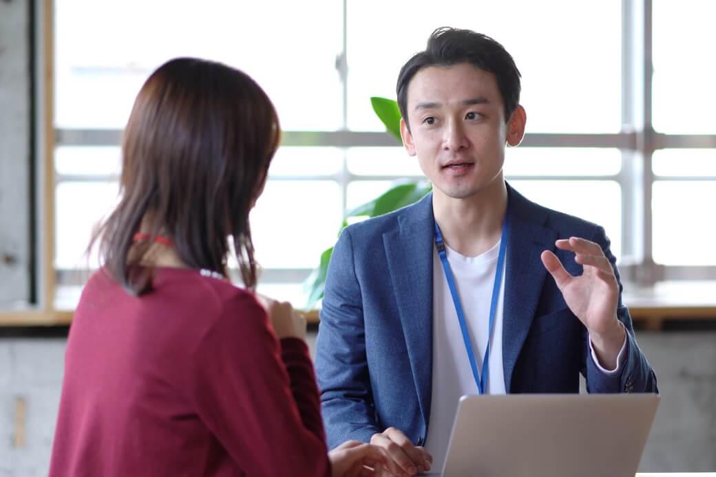 起業・経営相談の様子