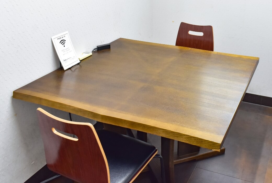 2人用ミーティングスペースの写真